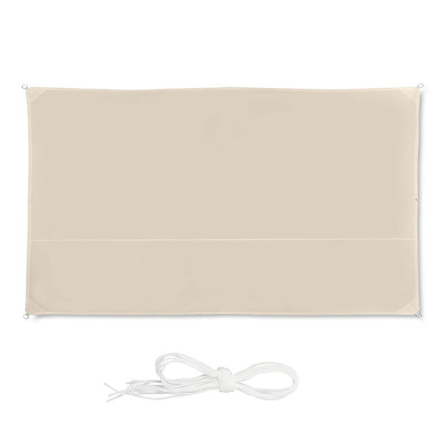 Sun sail dreptunghiular bej