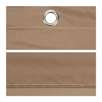 Sun sail trapezoidal cafea maro
