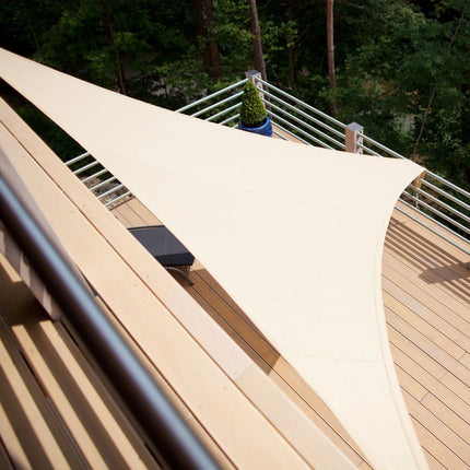Sun Sail triunghiular bej