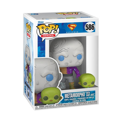 Superman Funko Pop! Figurină de vinil cu Metamorpho și Baby Joey