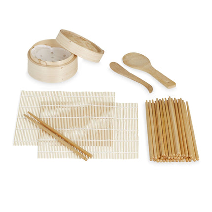 Set sushi din bambus