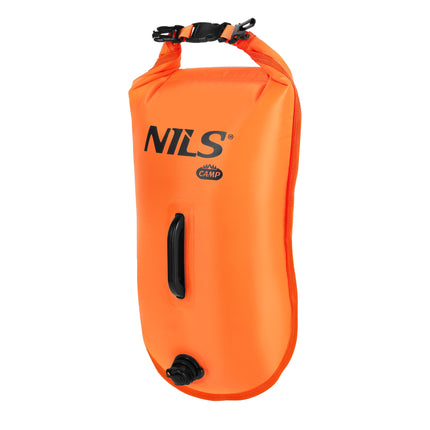 Geamandură de siguranță pentru înot cu sac impermeabil de 28L, rucsac