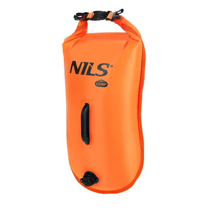 Geamandură de siguranță pentru înot cu sac impermeabil de 28L, rucsac