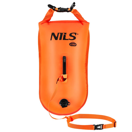 Geamandură de siguranță pentru înot cu sac impermeabil de 28L, rucsac