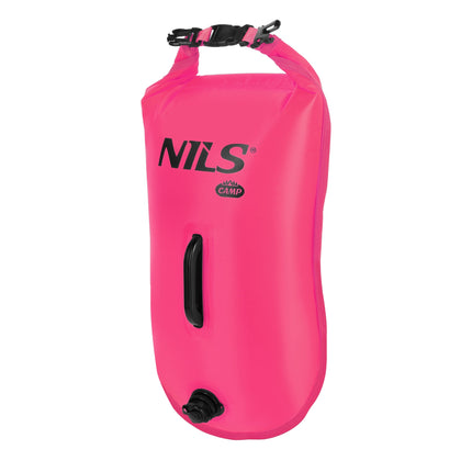 Geamandură de siguranță pentru înot cu sac impermeabil de 28L, rucsac