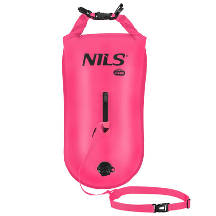 Geamandură de siguranță pentru înot cu sac impermeabil de 28L, rucsac