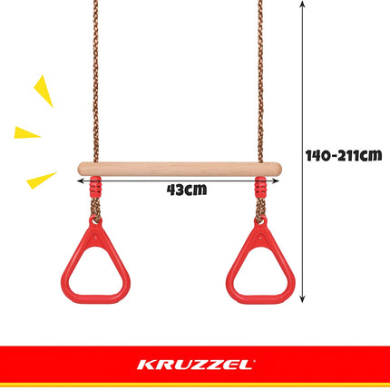 Leagăn - trapez Kruzzel 25383