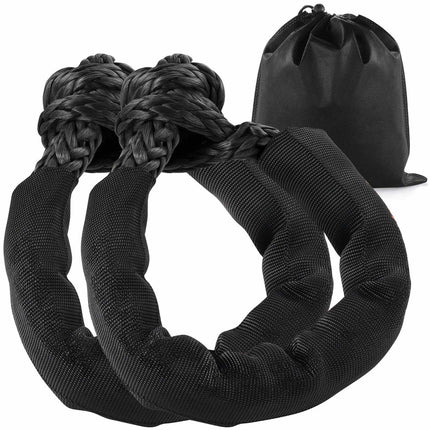 Synthetic Soft Shackles, 2-Pack, 20-Ton, 1/2 in x 22 in