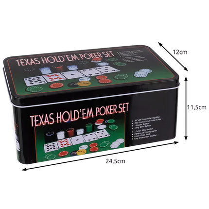 TEXAS 23539 poker set