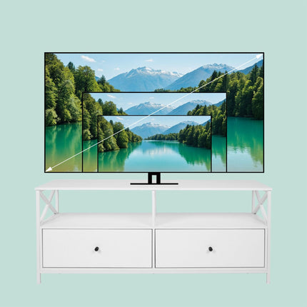 Dulap TV cu sertare pentru televizoare de până la 55 de inci