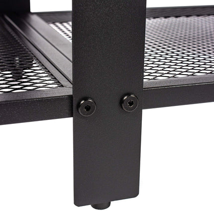 Comodă TV cu 4 compartimente, design industrial