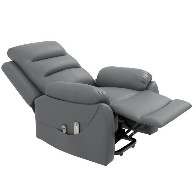 Scaun TV cu suport pentru ridicare, până la 180 kg, scaun electric de relaxare cu funcție de înclinare, masaj cu vibrații, scaun TV cu telecomandă