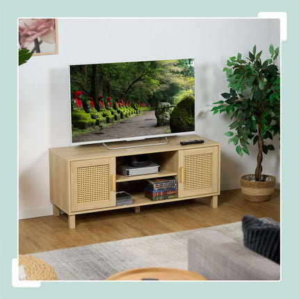 Suport TV cu design ratan