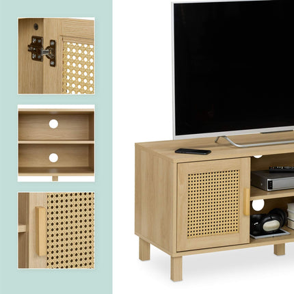 Suport TV cu design ratan