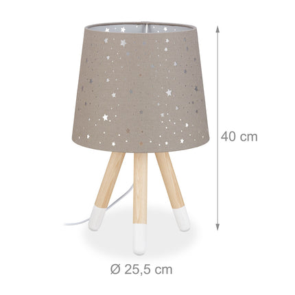 Lampă de masă Camera copiilor Stele