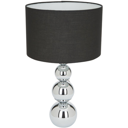 Table lamp touch & dim L Black