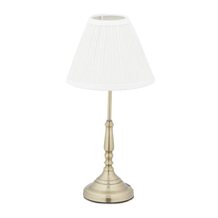 Lampa de masa aur alb