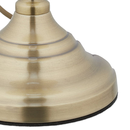 Lampa de masa aur alb