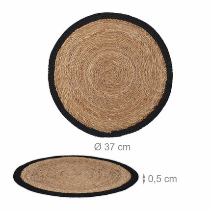 Set de masă 4 piese zambile de apă