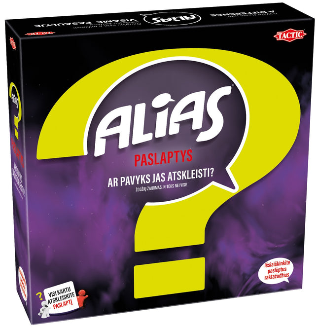 Joc de societate Tactic Alias Mystery (în limba lituaniană)