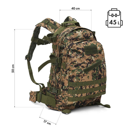 Rucsac tactic, 45L, Vanguard Moro, Nils Camp