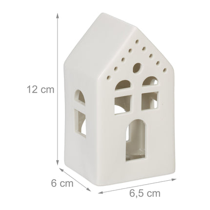 Ceainărie din ceramică albă