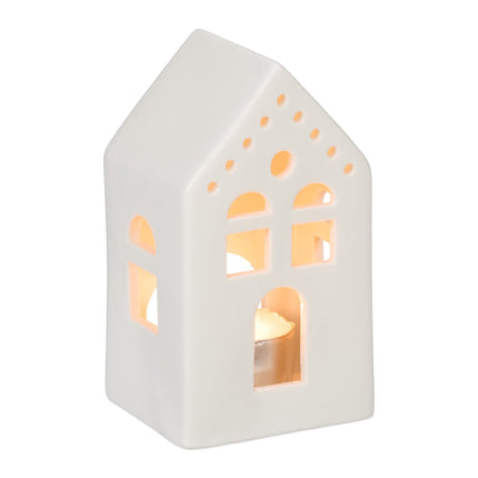 Ceainărie din ceramică albă