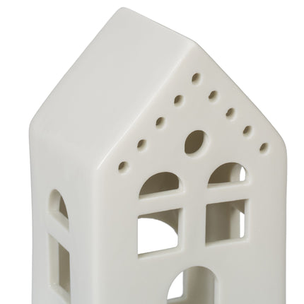 Ceainărie din ceramică albă