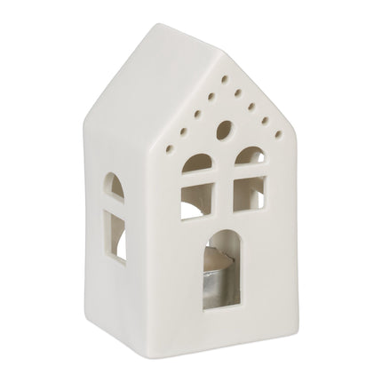 Ceainărie din ceramică albă