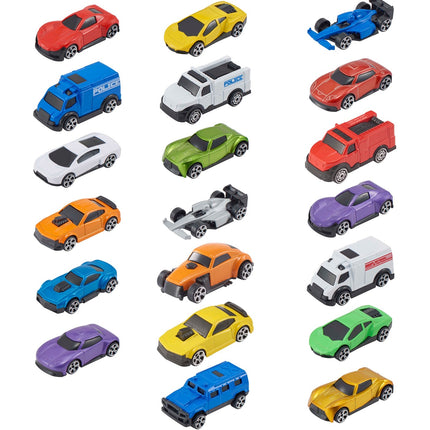 Teamsterz Set Mașinuțe Die-Cast, 7 cm, 20 buc.