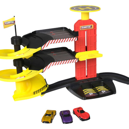 Teamsterz Set de joacă Park And Drive + 3 mașinuțe