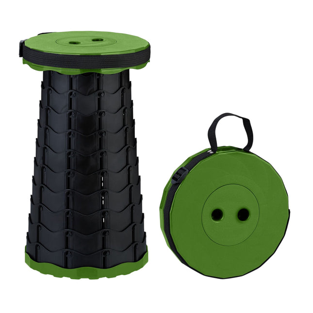 Scaun telescopic de camping – Înălțime reglabilă, pliere compactă