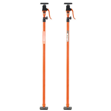 Telescopic Support Poles 2-Pack, 125–291 cm, 90 kg