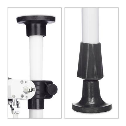 Baldachin telescopic Galben/Alb