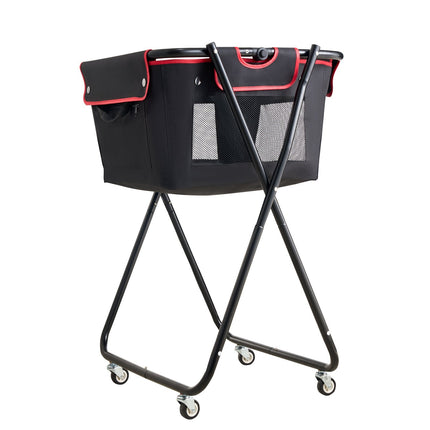 Tennis Ball Hopper Cart, 175-Ball, Foldable, Wheels