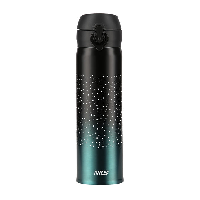 Cupă termică, oțel inoxidabil, 11 oz, albastru mare
