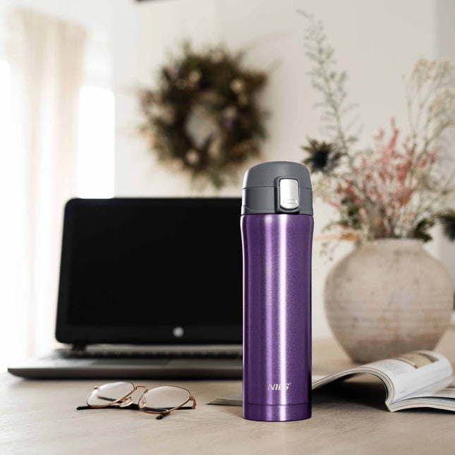 Cupa termica, violet, 10 oz, izolata