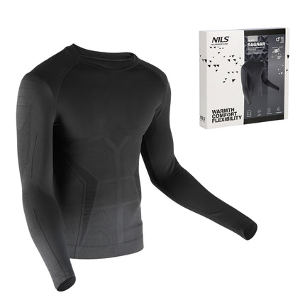 Top termoactiv negru pentru bărbați, 2XL/3XL