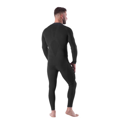 Top termoactiv negru pentru bărbați, 2XL/3XL