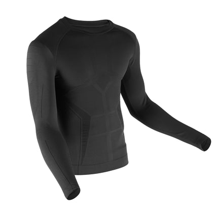 Top termoactiv negru pentru bărbați, 2XL/3XL