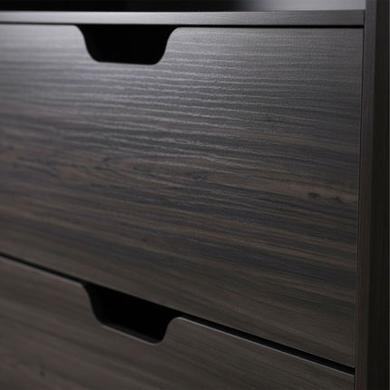 Tilt-Out Shoe Cabinet with Adjustable Dividers