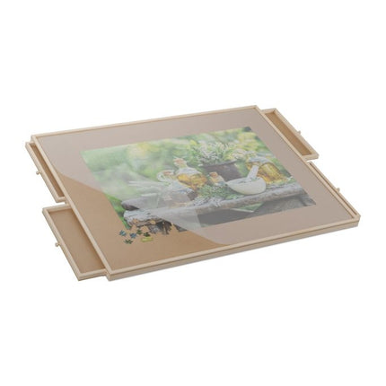 Placă de puzzle înclinată și rotativă