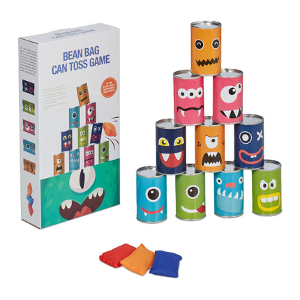 Tin Can Alley Toss Game for Kids
