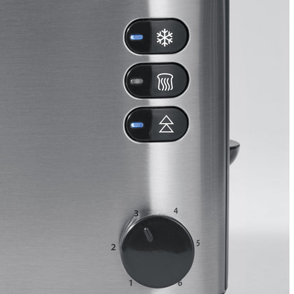 Toaster 4 discs stainless steel AT2509
