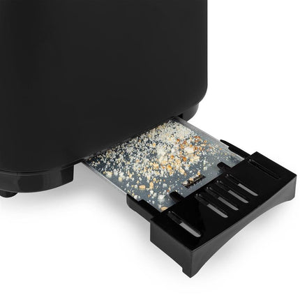 Toaster Moments Toaster Digital Black Met.