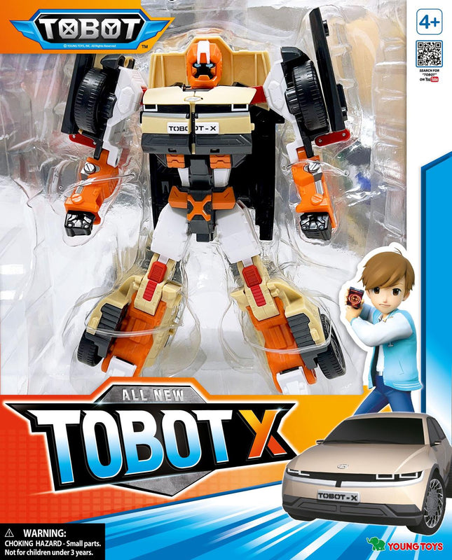 Figurină transformatoare Tobot X, Dimensiune 22 cm, Jucărie de acțiune