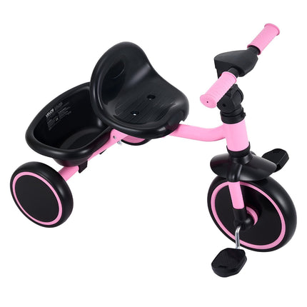 Toddler Tricycle, Folding, Adjustable Seat, Basket 2-5