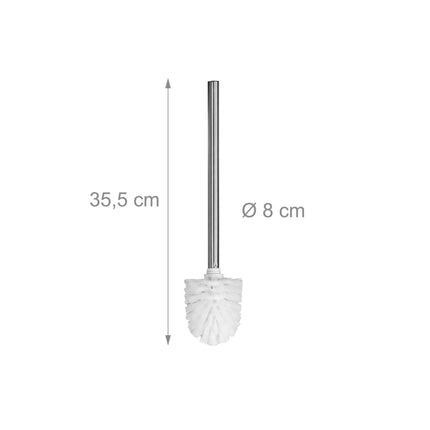 Perie de toaletă cu 5 capete înlocuibile, 8 cm