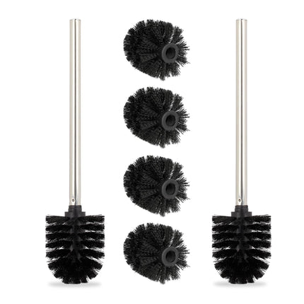 Set perie de toaleta cu 2 + 4 capete suplimentare