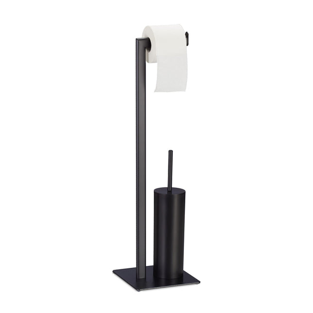 Scaun de toaleta in negru mat
